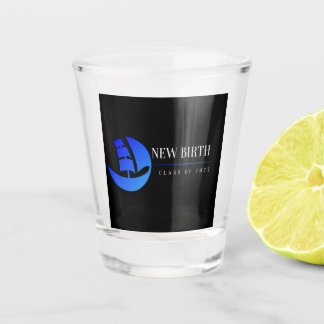 Zwart schotglas shot glas
