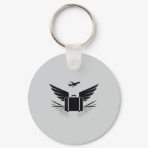 Zwart silhouet ontwerp van een reiskoffer