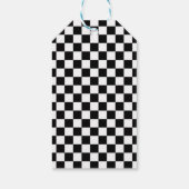 Zwart & Sinaasappel Fietsgeschenk Labels Cadeaulabel (Achterkant)