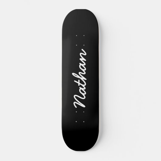 Zwart  skateboard (Voorkant)