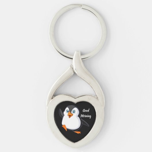 Zwart Sleutelhanger (Voorkant)