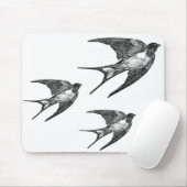  zwart slipontwerp muismat (Met muis)