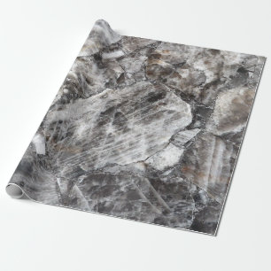 Zwart Smokey Quartz inpakpapier
