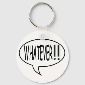 Zwart! Speech Bubble Sleutelhanger