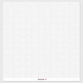 Zwart Stippen Naadloos Patroon | Kleine Stippen Sticker (Vel)