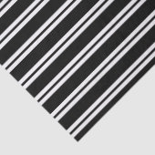 Zwart strips tissuepapier (Detail)
