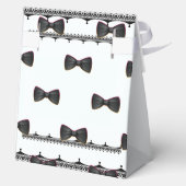 Zwart Stropdas Bedankdoosjes (Achterkant)