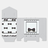 Zwart Stropdas Bedankdoosjes (Ongevouwen)