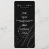 zwart Stropdas | Zwart Wit | programma (Voorkant)