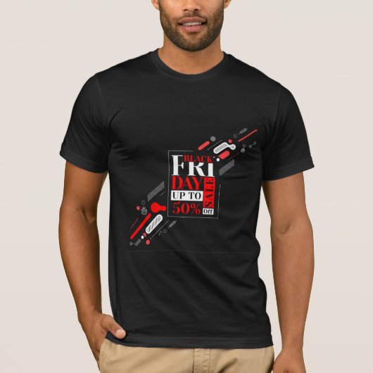 Zwart T-shirt (Voorkant)