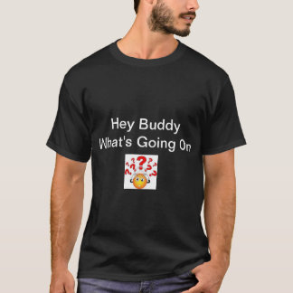 Zwart T-shirt met Buddy quotes