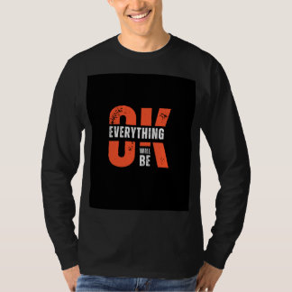 Zwart T-shirt met lange mouwen