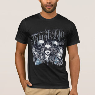 Zwart T-shirt voor Mannen & Vrouwen Premium Kato