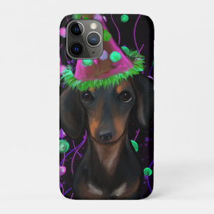 Zwart & Tan Doxie iPhone 11 Pro Hoesje
