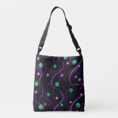Zwart & Tan Doxie Crossbody Tas (Achterkant)