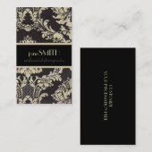 Zwart & Tan Visitekaartje (Voorkant / Achterkant)