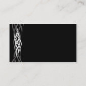 Zwart Tattoo Visitekaartje (Achterkant)