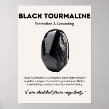Zwart Toermalijn Stone Crystal Betekenis