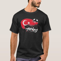Zwart Turkije T-shirt. 08