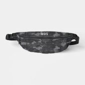 Zwart Urban Camo Monogram Fanny Pack Heuptasje (Voorkant)