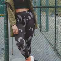 Zwart Urban Grey Camouflage Camo Patroon Militaire