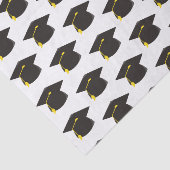 Zwart vak met witte achtergrond tissuepapier (Detail)