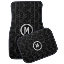 Zwart Verder Patroon | Monogram