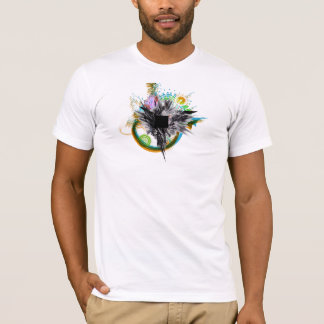 Zwart verpakt t-shirt