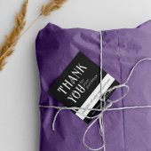 Zwart Vierkant Korting Kaart