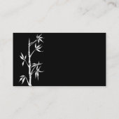 Zwart visitekaartje (Achterkant)