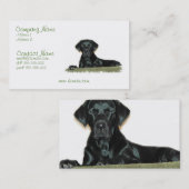 Zwart Visitekaartje (Voorkant / Achterkant)