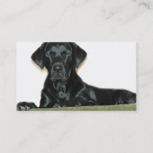 Zwart Visitekaartje (Achterkant)