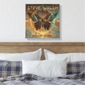 Zwart Vlinder Kunstwerk op Canvas (Insitu (Slaapkamer))