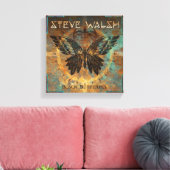 Zwart Vlinder Kunstwerk op Canvas (Insitu (Woonkamer))