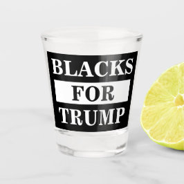 Zwart voor Trump Shot Glas