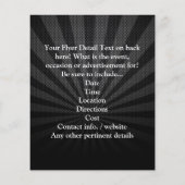 Zwart vrijdagwinkelteam flyer (Achterkant)