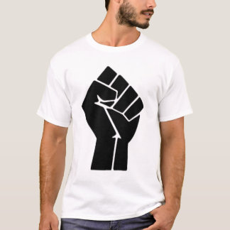 Zwart vuistT-shirt T-shirt