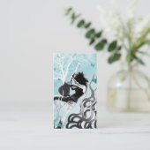 Zwart vuur - Visitekaartje (Staand voorkant)