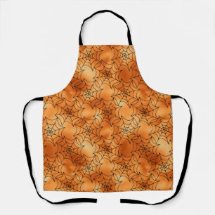 Zwart Web Halloween Schort
