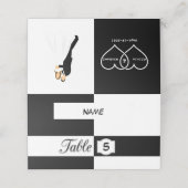 Zwart-wit (Buitenkant ongevouwen)