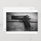 Zwart-wit 1911 briefkaart (Voorkant / Achterkant)