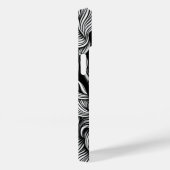 Zwart & Wit Abstract Afro-Amerikaanse Vrouwen Case-Mate iPhone Case (Achterkant / Rechts)