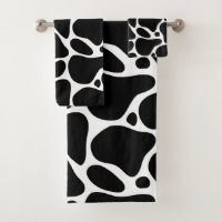 Zwart-wit abstract girafpatroon