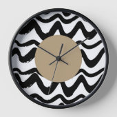 Zwart wit Abstract hedendaags modern (Voorkant)