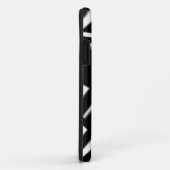 Zwart-wit abstract hoesje voor iPhone 5 (Achterkant/rechts)