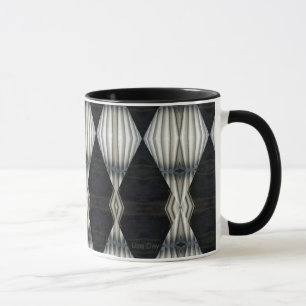 Zwart-wit Abstracte Mok 2