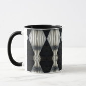 Zwart-wit Abstracte Mok 2 (Links)