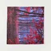 Zwart-wit. Abstracte schilderachtergrond. Acr Wandkleed (Voorkant (horizontaal))