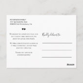 Zwart-wit annuleert uitstel briefkaart (Achterkant)