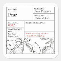 Zwart & Wit Apotheek Peer label